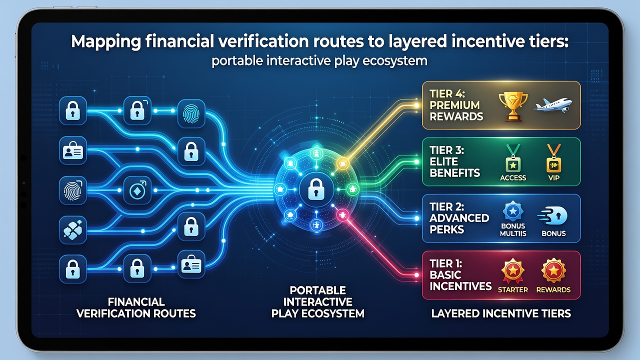 Layered incentives mapped across mobile verification stages