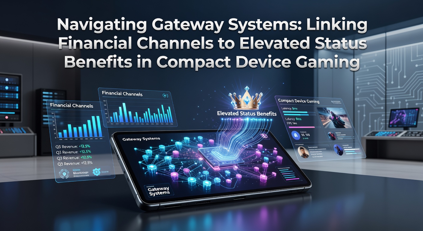 Illustration of secure payment gateway integration across mobile gaming devices and financial networks